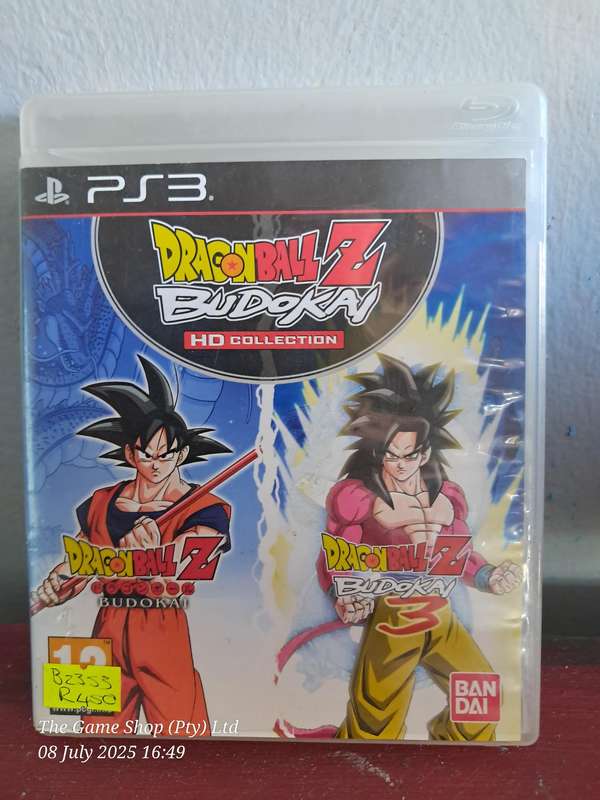 PS3 Dragonball Z Budokai HD Collection - No Manual