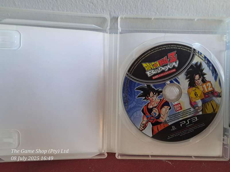 PS3 Dragonball Z Budokai HD Collection - No Manual