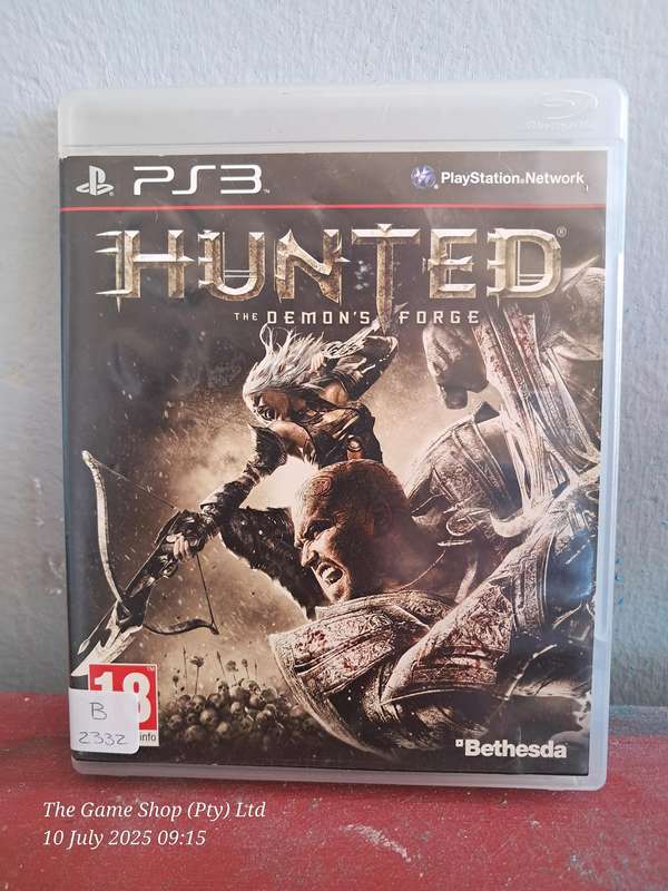 PS3 HUNTED : THE DEMON'S FORGE - CIB