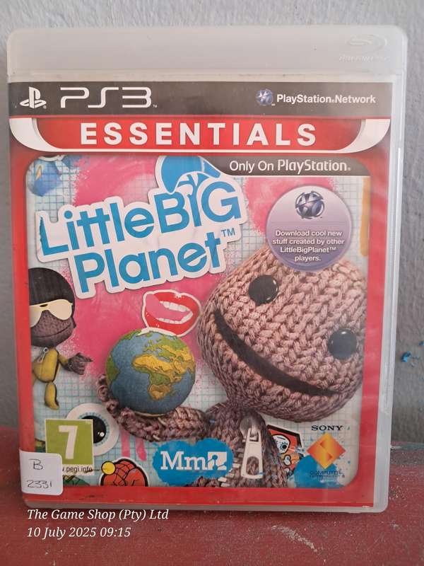 PS3 LITTLE BIG PLANET (ESSENTIALS) -CIB