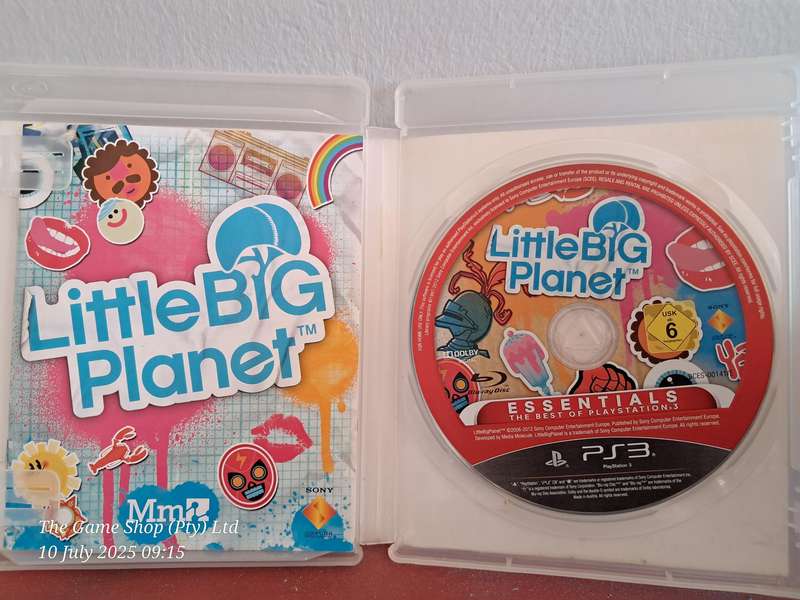 PS3 LITTLE BIG PLANET (ESSENTIALS) -CIB