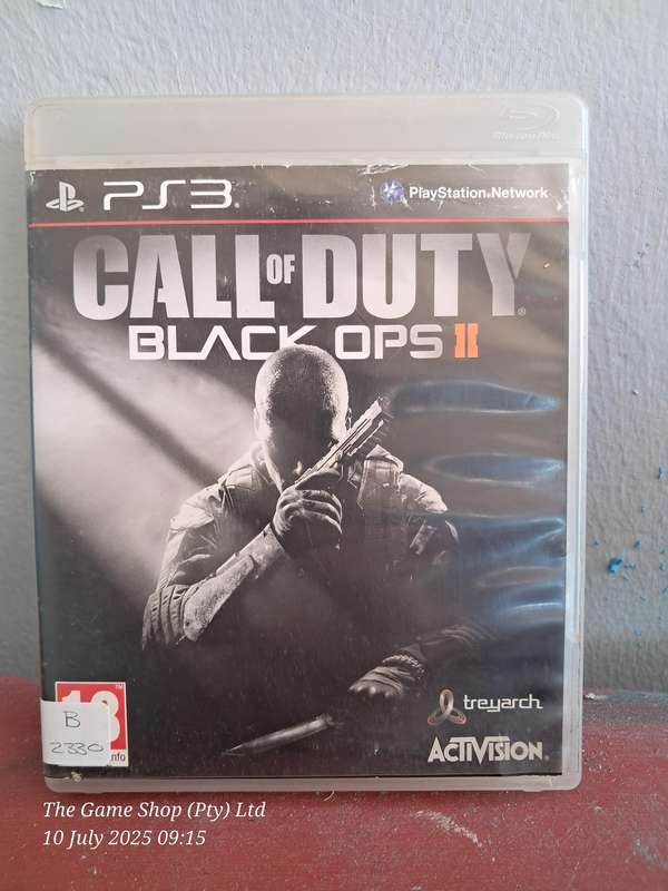 PS3 CALL OF DUTY : BLACK OPS 2 - CIB
