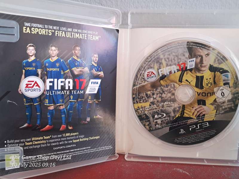 PS3 FIFA 17 - CIB