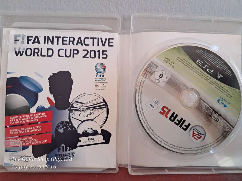 PS3 FIFA 15 - CIB
