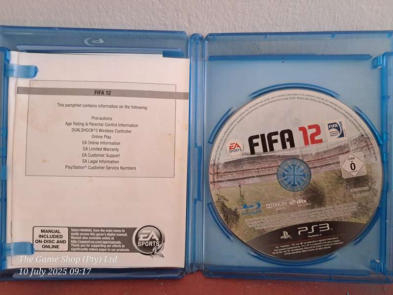 PS3 FIFA 12 - CIB