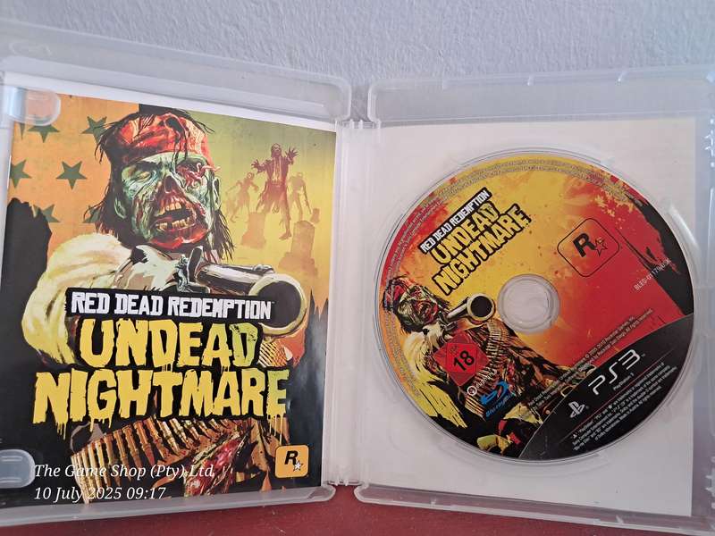 PS3 RED DEAD REDEMPTION : UNDEAD NIGHTMARE - CIB