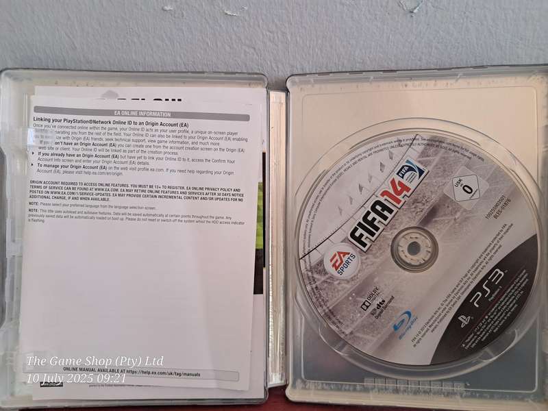 PS3 FIFA 14 (LIMITED STEEL CASING EDITION) - CIB