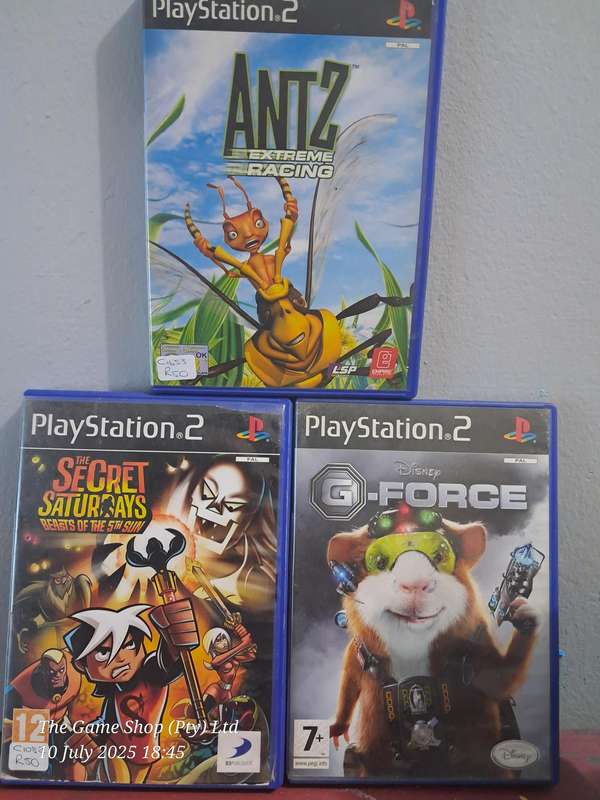 PS2 BUNDLE (3X GAMES)