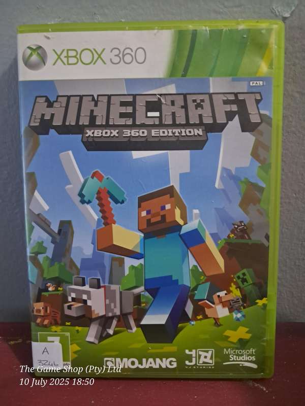 XBOX 360 MINECRAFT