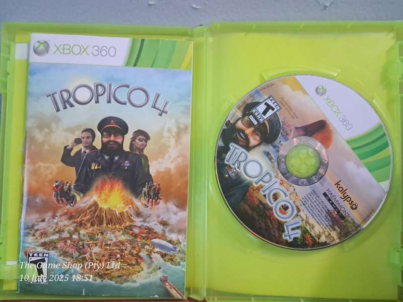 XBOX 360 TROPICO 4 - CIB