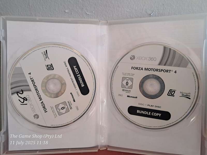 XBOX 360 FORZA MOTORSPORT 4 - CIB (RE-PRINTED ARTWORK)