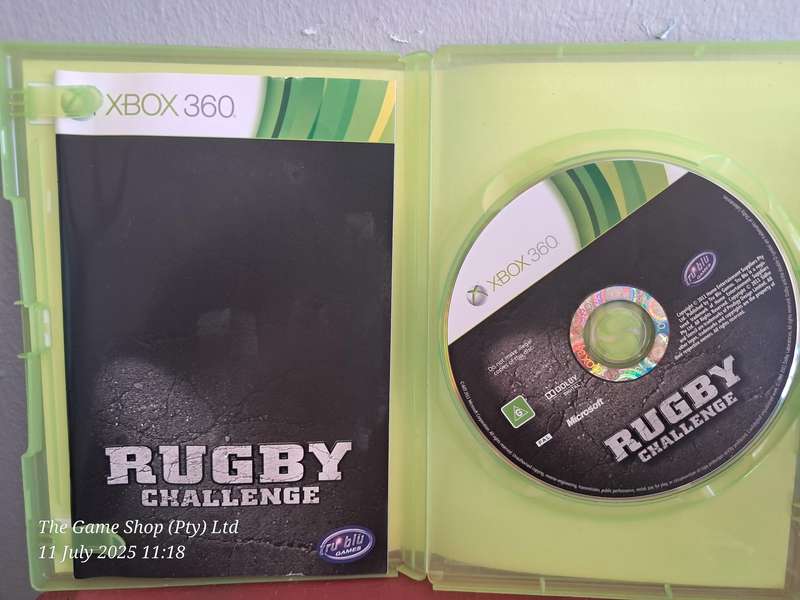 XBOX 360 JONAH LOMU RUGBY CHALLENGE - CIB