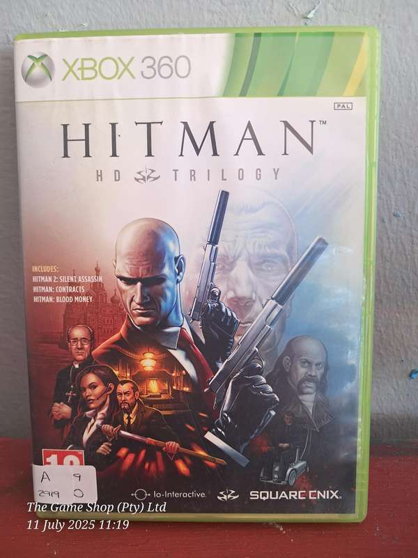XBOX 360 HITMAN HD TRILOGY - CIB