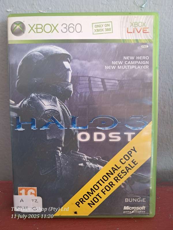 XBOX 360 HALO 3 ODST - CIB (PROMOTIONAL COPY)