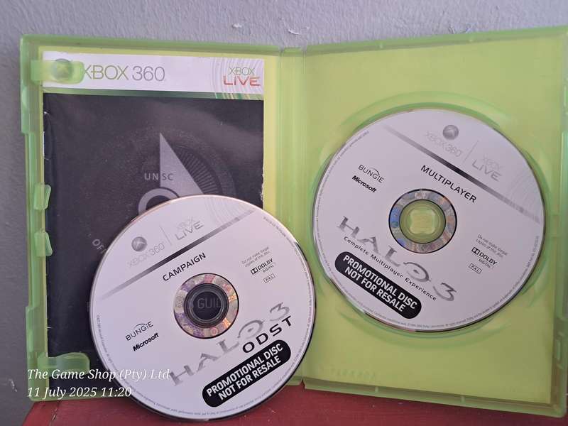 XBOX 360 HALO 3 ODST - CIB (PROMOTIONAL COPY)