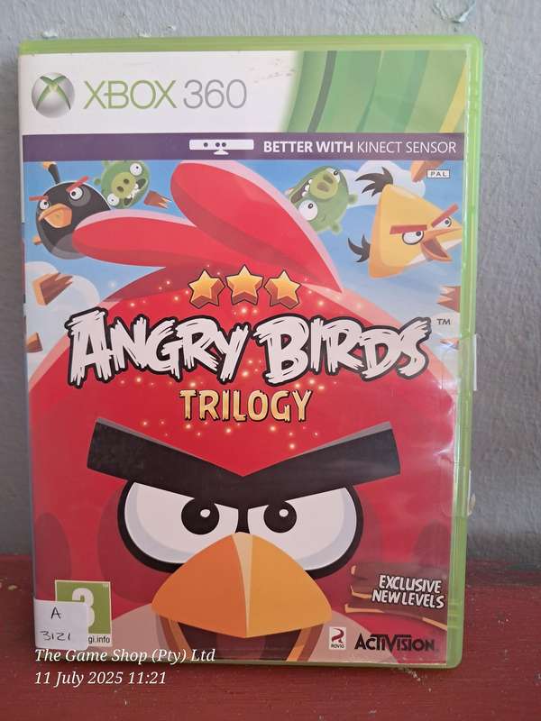 Xbox 360 Angry Birds Trilogy - CIB