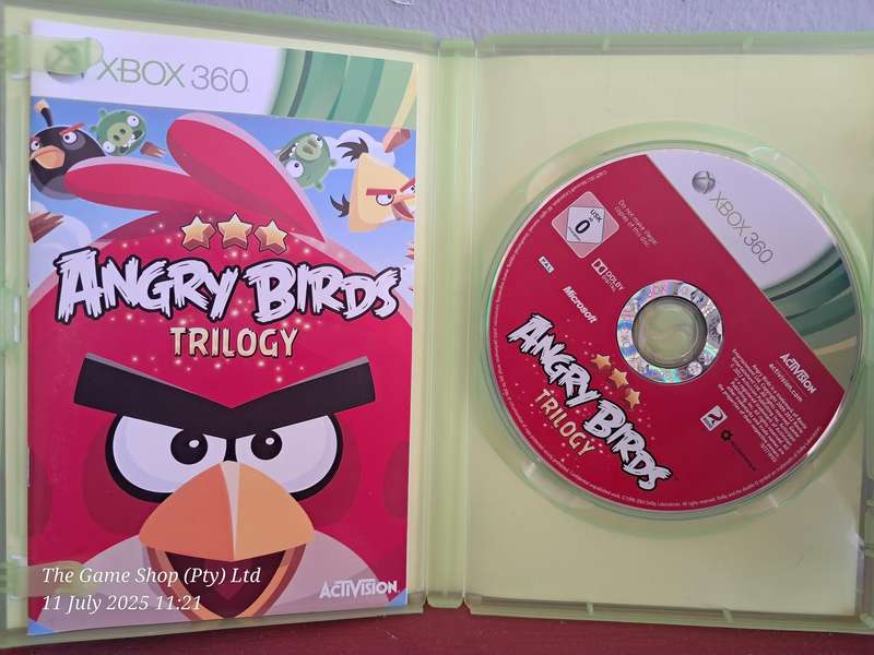 Xbox 360 Angry Birds Trilogy - CIB