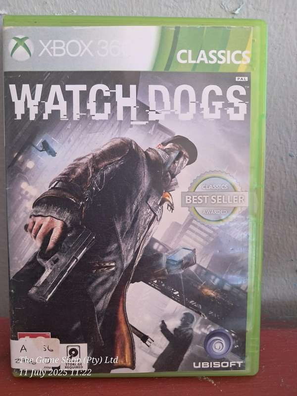 XBOX 360 WATCHDOGS - CIB