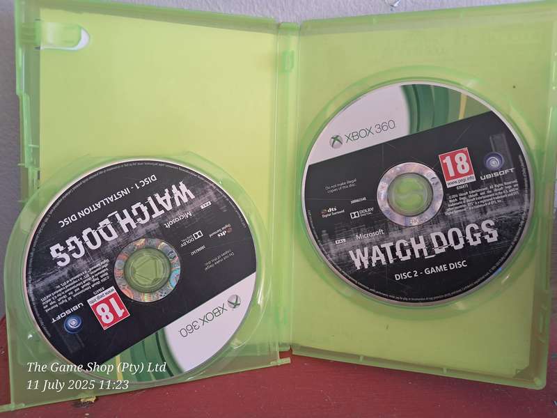 XBOX 360 WATCHDOGS - CIB