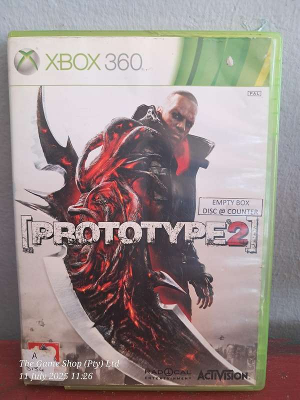 XBOX 360 PRPTOTYPE 2 - CIB