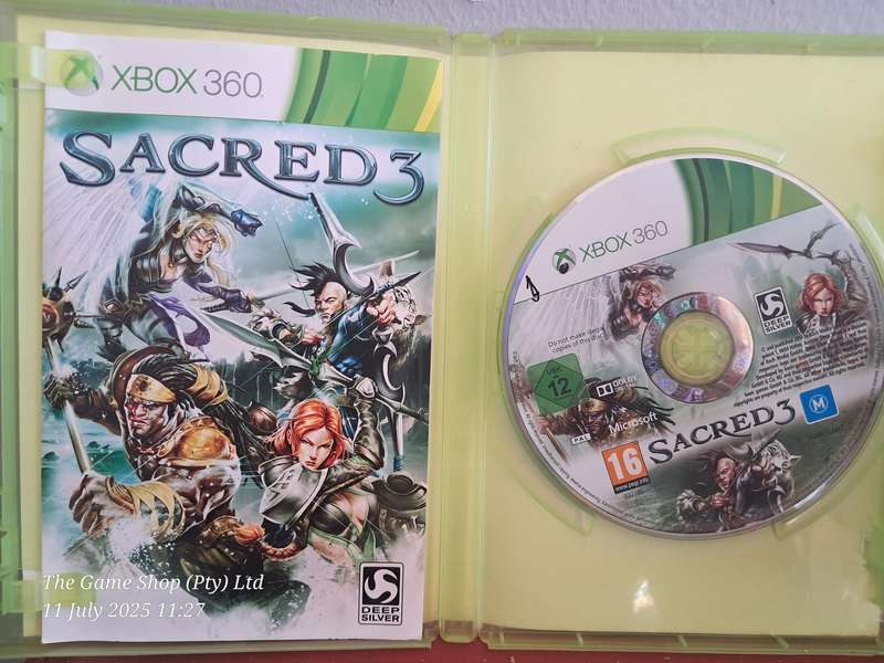 XBOX 360 SACRED 2 : FIRST EDITION - CIB