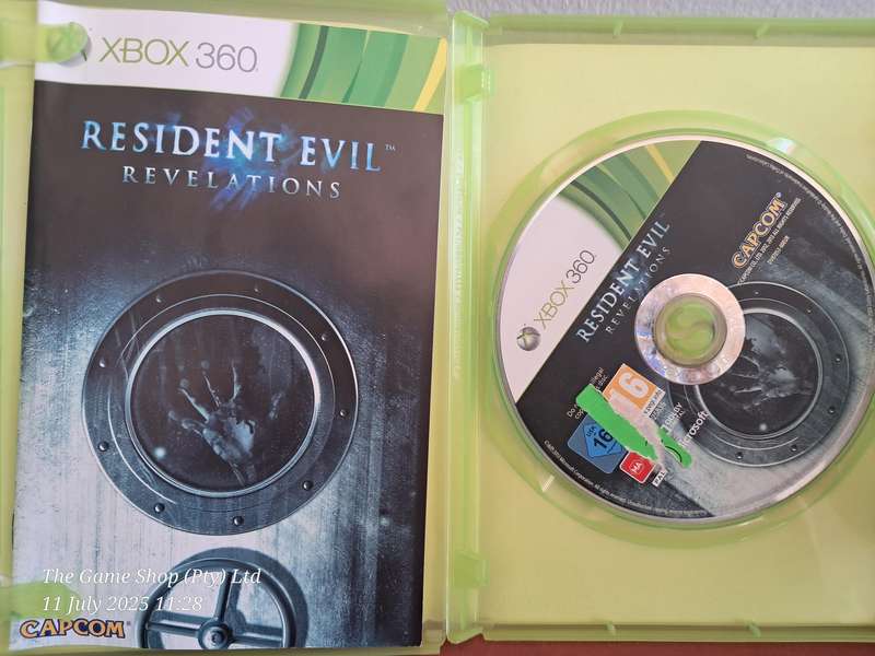 XBOX 360 RESIDENT EVIL : REVELATIONS - CIB