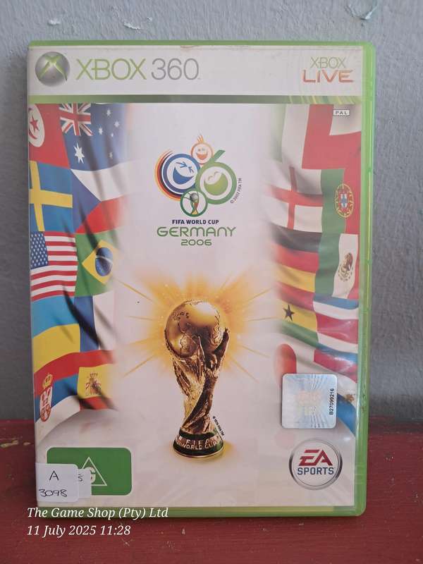 XBOX 360 FIFA WORLD CUP : GERMANY 2006 - CIB