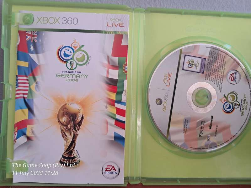 XBOX 360 FIFA WORLD CUP : GERMANY 2006 - CIB
