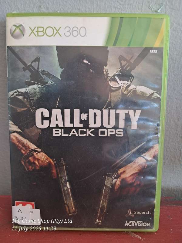 XBOX 360 CALL OF DUTY : BLACK OPS - CIB