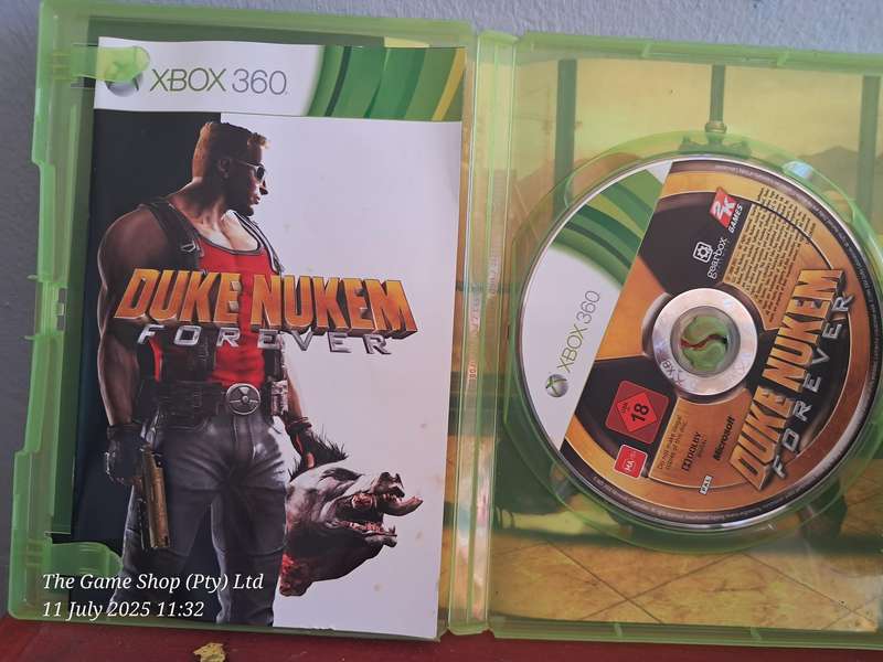 XBOX 360 DUKE NUKEM FOREVER - CIB