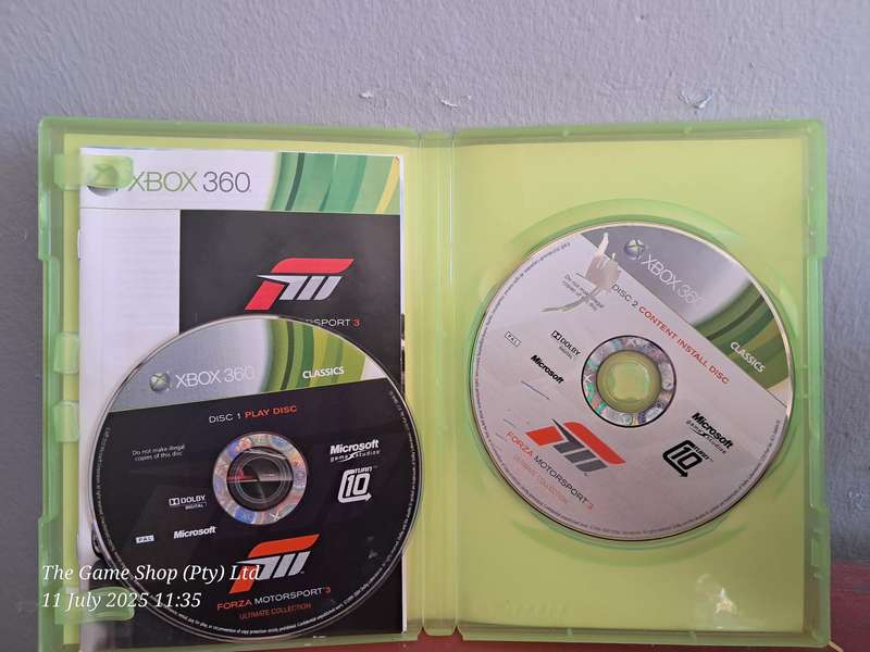 XBOX 360 FORZA MOTORSPORT 3 (ULTIMATE EDITION) - CIB