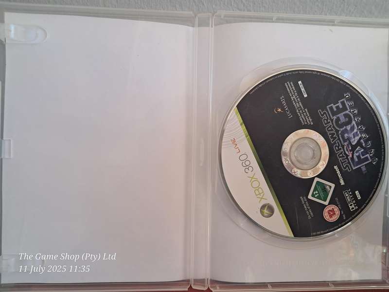 XBOX 360 STAR WARS : THE FORCE UNLEASHED - NO MANUAL