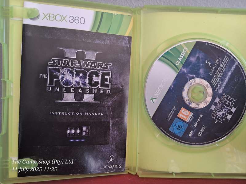 XBOX 360 STAR WARS : THE FORCE UNLEASHED 2 - CIB