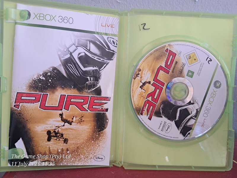 XBOX 360 PURE - CIB