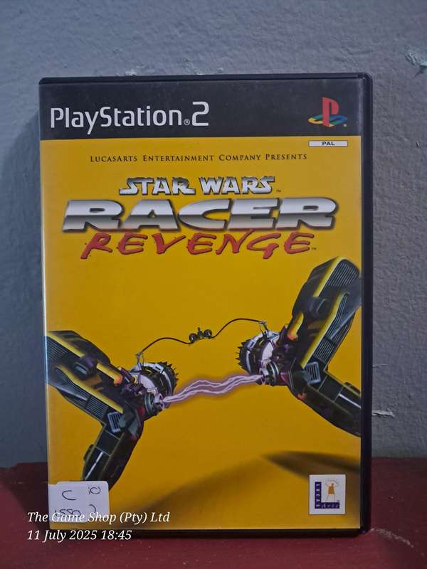 PS2 STAR WARS RACER REVENGE - CIB