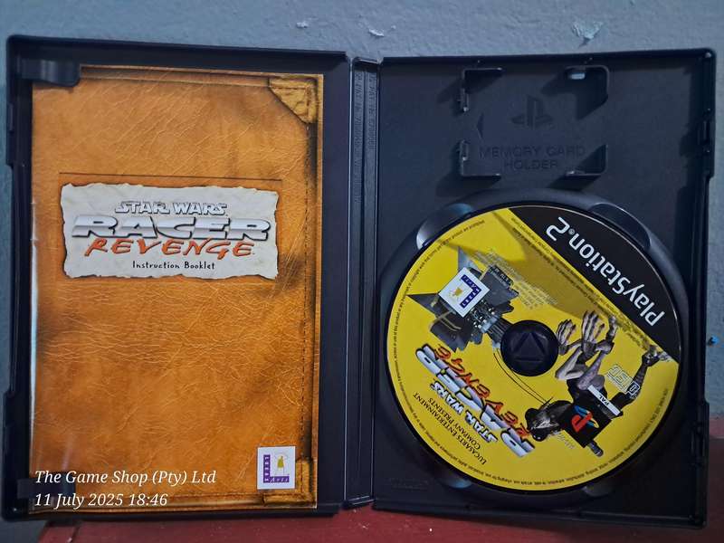PS2 STAR WARS RACER REVENGE - CIB