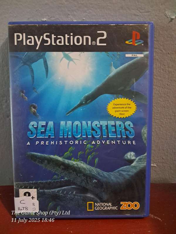 PS2 SEA MONSTERS : A PREHISTORIC ADVENTURE - CIB