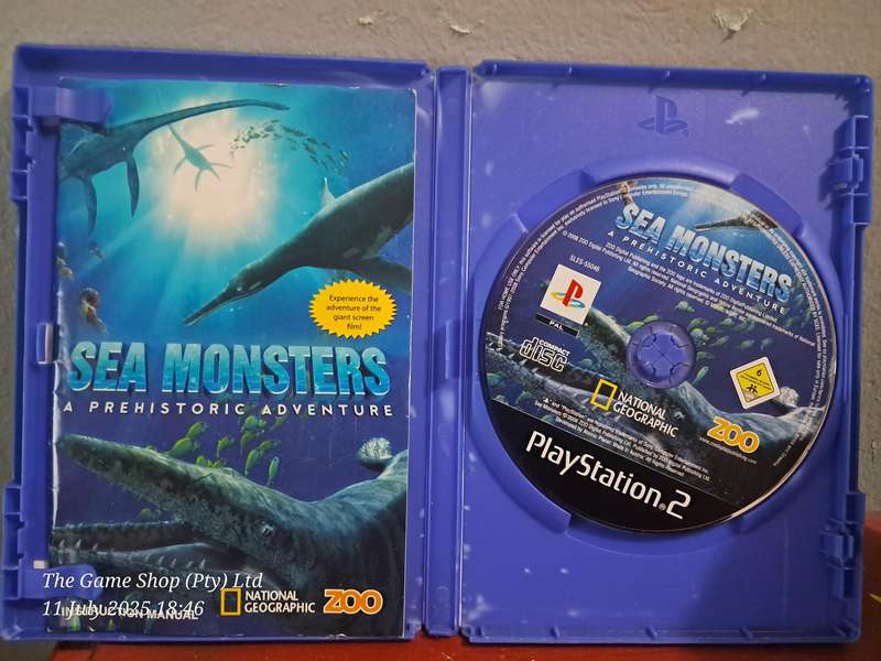 PS2 SEA MONSTERS : A PREHISTORIC ADVENTURE - CIB