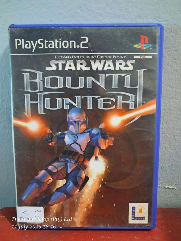 PS2 STAR WARS : BOUNTY HUNTER - NO MANUAL