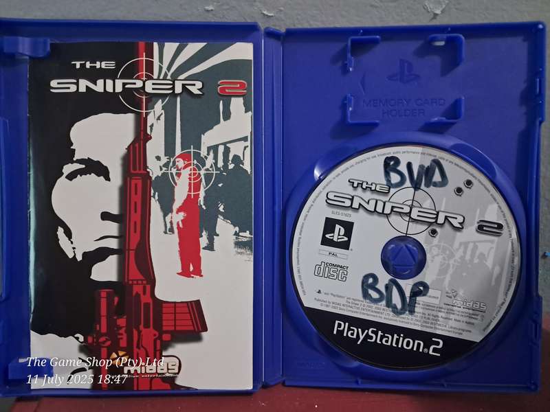 PS2 THE SNIPER 2 - CIB