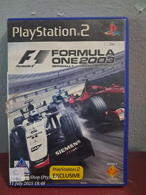 PS2 FORMULA ONE 2003 - CIB