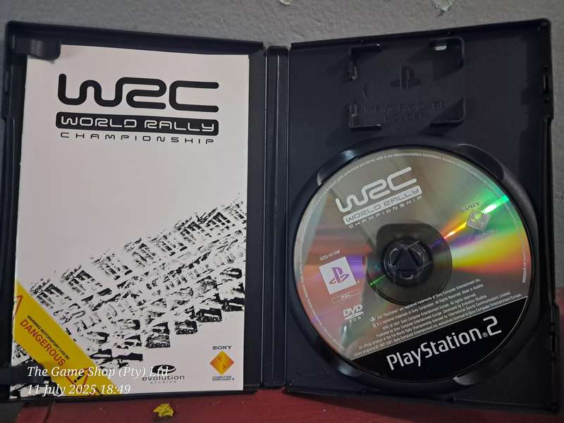PS2 WRC WORLD RALLY CHAMPIONSHIP - CIB