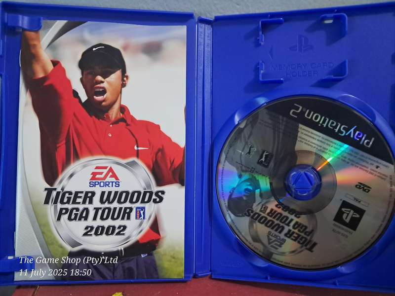 PS2 TIGER WOODS TOUR 2002 - CIB