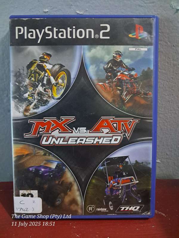 PS2 MX vs ATV UNLEASHED - CIB