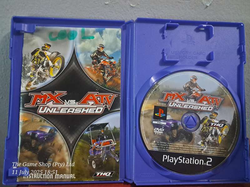 PS2 MX vs ATV UNLEASHED - CIB