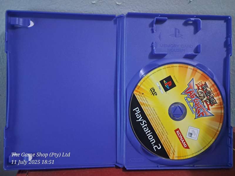 PS2 YU-GI-OH! GX TAG FORCE EVOLUTION - NO MANUAL (RE-PRINTED ARTWORK)