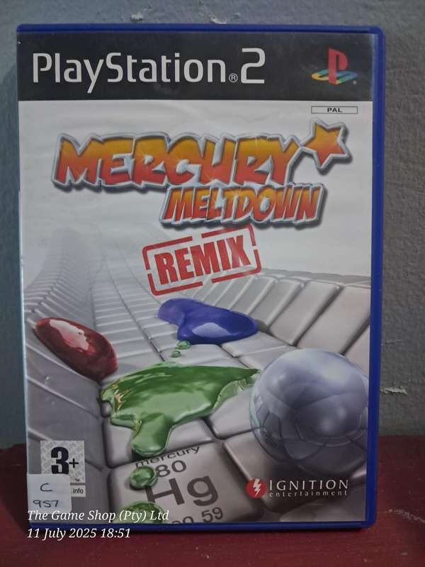 PS2 MERCURY MELTDOWN REMIX- CIB