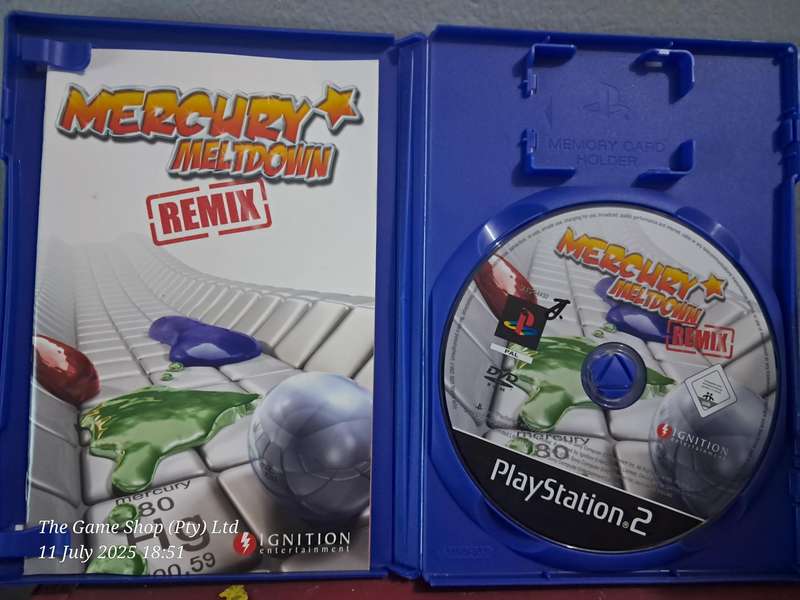 PS2 MERCURY MELTDOWN REMIX- CIB