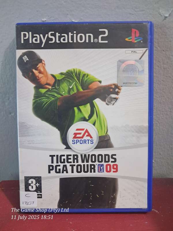 PS2 TIGER WOODS PGA TOUR 09 - CIB