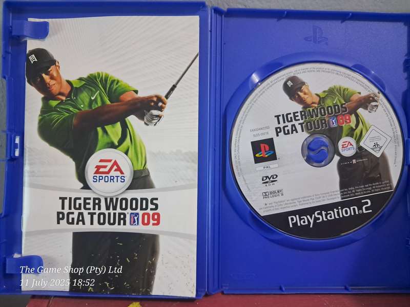 PS2 TIGER WOODS PGA TOUR 09 - CIB